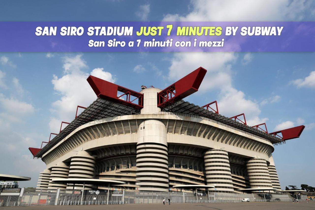 San Siro A 5 Minuti Casetta Dietro Allo Stadio Милан Экстерьер фото